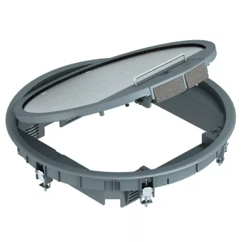   OBO-7405512 szerelvénybetét univerzális szereléshez 324x324x62 acélszürke - GESR9 SR U 7011