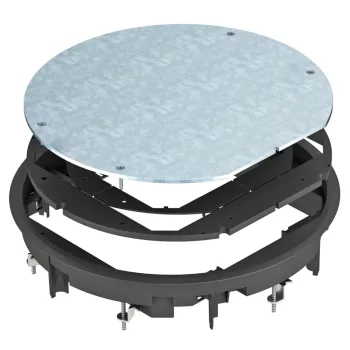   OBO-7406806 Ellenőrző fedlap univerzális szereléshez 0 grafitszürke - ZESR9-2 U12T9011