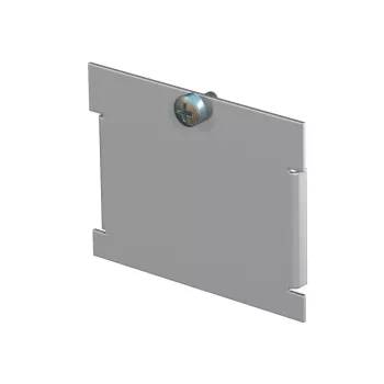   OBO-7407047 MTU vakfedél szerlvénytartóhoz 62x66x4,5 szalaghorganyzott, DIN EN 10346 fekete - MTU B
