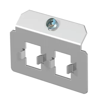   OBO-7407816 tartólap 2 x N tip. kivágáselrendezés 0  - MTM 2N