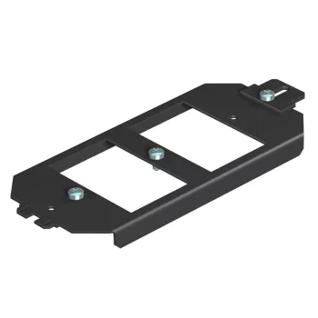   OBO-7407836 alaptartó 165x76x12 szalaghorganyzott, DIN EN 10346 fekete - MTU 2