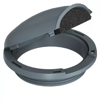   OBO-7408020 szerelvényvédő-burkolat 0 acélszürke - SH80 7011