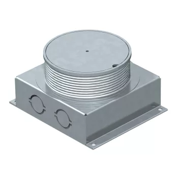   OBO-7408566 padló alatti kivezetődoboz 115x135x70 szalaghorganyzott, DIN EN 10346 - UDL2-80 70