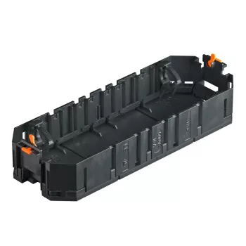   OBO-7408725 szerelvénykehely 4 Modul45 szerelvényhez 208x76x36 grafitszürke - UT4