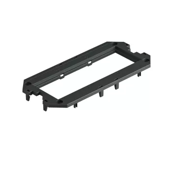   OBO-7408753 Fedlap UT3-hoz, 3 db Modul 45 részére 165x76x4 grafitszürke - UT3 P3