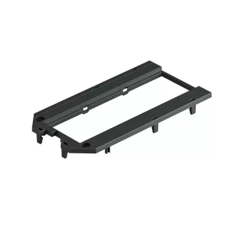   OBO-7408761 Fedlap UT4-hez, 3 db Modul 45 részére 147x76x4 grafitszürke - UT4 P3