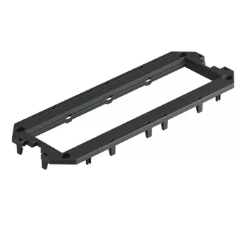   OBO-7408763 Fedlap UT4-hez, 4 db Modul 45 részére 208x76x4 grafitszürke - UT4 P4