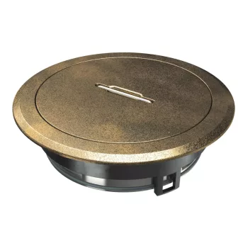   OBO-7408862 tubusfedél fogantyúval 0 rézzel bevont - GES R2T CuZn