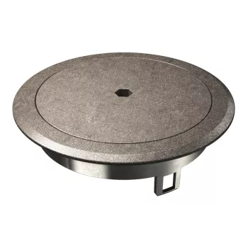   OBO-7408869 vakfedél vakfedél 140 mm vernickelt-oxidiert 0 - GES R2B Ni-O
