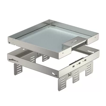   OBO-7409238 Négyzetes kazetta kábelkivezetéssel 243x243mm  - RKSN2 UZD3 9VS20
