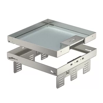   OBO-7409240 Négyzetes kazetta kábelkivezetéssel 243x243mm  - RKSN2 UZD3 9VS25