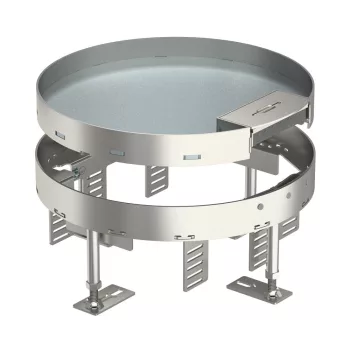   OBO-7409270 Kerek kazetta kábelkivezetéssel O 275mm  - RKS2 R7 V25