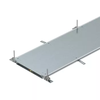   OBO-7424462 nyitható padlócsatorna zárt, bepattintható 2400x300x40 szalaghorganyzott, DIN EN 10346 - OKA-W3004030R