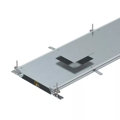 OBO-7424724 nyitható padlócsatorna GES9 szerelvénybetéthez 2400x600x60 szalaghorganyzott, DIN EN 10346 - OKA-W6006050D9