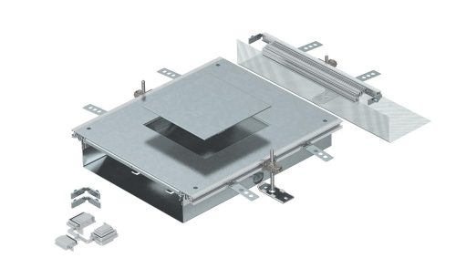 OBO-7424900 beépíthető egység OKA-W-hez 0 szalaghorganyzott, DIN EN 10346 - OKA-W A 6050 4