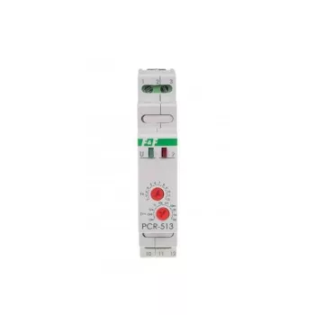   F&F Filipowski - PCR-513 230V - Időrelé, késleltetett indítású DIN 230VAC 10A - HD Hungária - PCR-513-230V
