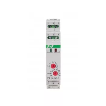   F&F Filipowski - PCR-515 DUO - Időrelé, késleltetett indítású DIN 230VAC/24V AC/DC 10A - HD Hungária - PCR-515DUO