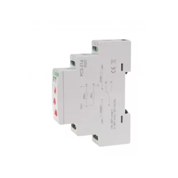   F&F Filipowski - PCS-516 DUO - Időrelé multifunkciós, 10 funkció, DIN sínre, 12-264 VAC/DC 8A  0,1s-24 nap - HD Hungária - PCS-516DUO