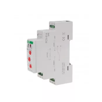   F&F Filipowski - PCS-516 UNI 10 funkciós időrelé - Időrelé multifunkciós, 10 funkció, DIN sínre, 230VAC/24V AC/DC 8A - HD Hungária - PCS-516UNI