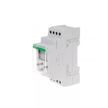   F&F Filipowski - PCZ-523 programozható időrelé - Időkapcsoló, programozható, LCD, DIN, 24-264V AC/DC impulzus üzemelés, SPDT - HD Hungária - PCZ-523