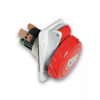   SCHNEIDER PKY32F7C4 - MUREVA PK (Pratika) Panelre szerelhető döntött aljzat, 3P+N+F, 3h, 32A, 440V, IP67, gyorscsatlakozás