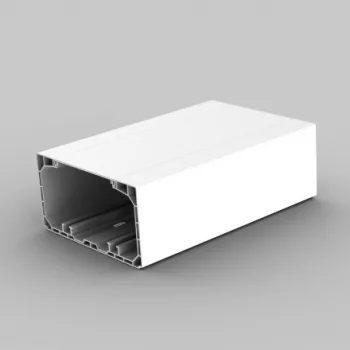   KOPOS ELEKTRO - PK 130X65 D HD - Szerelvénybeépítő csatorna Parapetcsat műa  130x65mm tetővel 2méter fehér