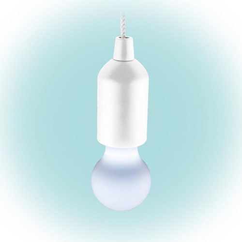 SOMOGYI ELEKTRONIC - PLZ 1/WH - LED-es zsinórlámpa, 1 LED, hidegfehér, 100 cm zsinór