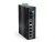 SCHRACK - DIN-sínes Switch 4xRJ45 (PoE+) + 1xRJ45/SFP + 1xSFP, 126W 4 x 10/100/1000Mbps PoE+ (802.3at) RJ45 port, 1 x Gigabit Combo (RJ45/SFP), 1 x 100/1000Base-X SFP Slot, 1 x sorkapocs, bemeneti fes