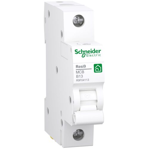 SCHNEIDER R9F04113 - RESI9 kismegszakító, 1P, B, 13A