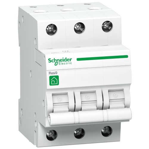 SCHNEIDER R9F14363 - RESI9 kismegszakító, 3P, C, 63A