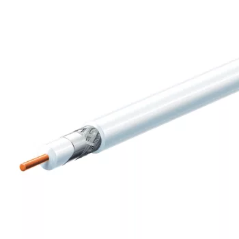   SOMOGYI ELEKTRONIC - RG 6U-500/WH - 75ohm koax 500m kábel hab.PE