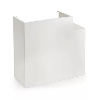  SCHRACK - Lapos sarok Signa Base mellvédcsatornához 70/110 RAL9001  - RH701018-4