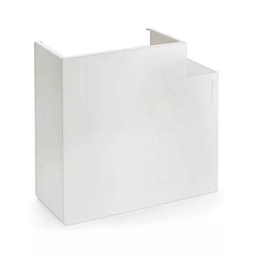 SCHRACK - Lapos sarok Signa Base mellvédcsatornához 70/110 RAL9001  - RH701018-4