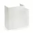 SCHRACK - Lapos sarok Signa Base mellvédcsatornához 70/110 RAL9001  - RH701018-4