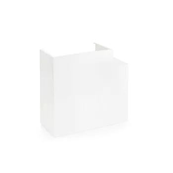   SCHRACK - Lapos sarok  Signa Base mellvédcsatornához 70/130 RAL9001  - RH701038-4
