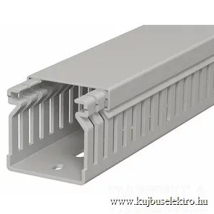 KOPOS ELEKTRO - RK 40X40 LD - Perforált huzalozócsatorna Műa csatorna 40x40mm perforált vil.szürke