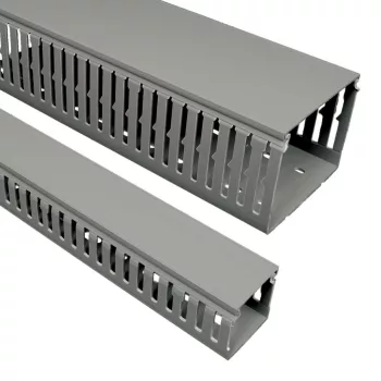   KOPOS ELEKTRO - RK 60X60 LD - Perforált huzalozócsatorna Műa csatorna  60x60mm perforált vil.szürke