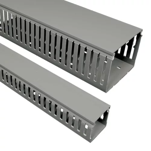 KOPOS ELEKTRO - RK 60X60 LD - Perforált huzalozócsatorna Műa csatorna  60x60mm perforált vil.szürke