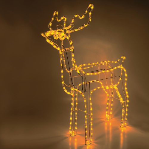 SOMOGYI ELEKTRONIC - ROPE 1 - Szarvas rope-light, 85x98,5 cm
