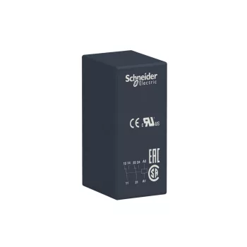   SCHNEIDER RSB2A080B7 - Zelio RSB interfész relé, 2CO, 8A, 24VAC