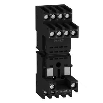   SCHNEIDER RXZE2M114M - Zelio foglalat, RXM2 és RXM4 relékhez, vegyes elrendezésű, csatlakozós