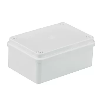   S-BOX 216B Kötődoboz, sima oldalfalú, fehér, 120x80x50mm, IP65