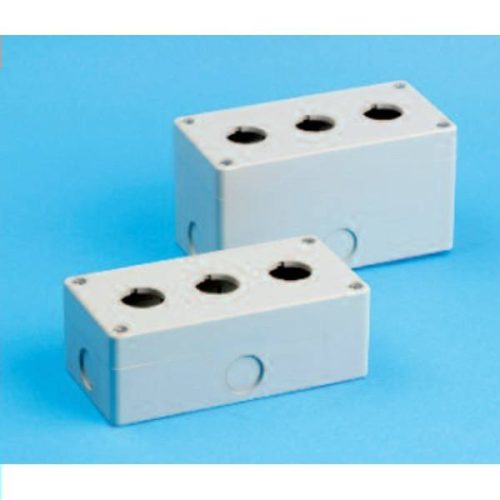 Comepi - COMEPI SA107/40SL nyomógomb tokozat, 3 lyukú - Nyomógomb tokozat, 70*140*51mm, IP65 - HD Hungária - SA107/40SL