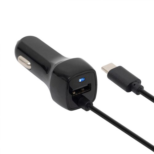 SOMOGYI ELEKTRONIC - SAU 24C - Autós USB-A + USB-C töltő