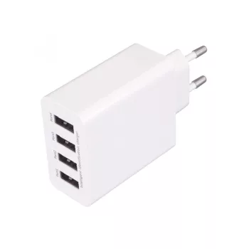   SOMOGYI ELEKTRONIC - SA 50USB - USB hálózati töltő, 4x 3.1A, SUM 5A