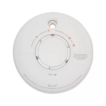   SOMOGYI ELEKTRONIC - SCB10-INT - FireAngel szén-monoxid vészjelző és füstérzékelő, CO