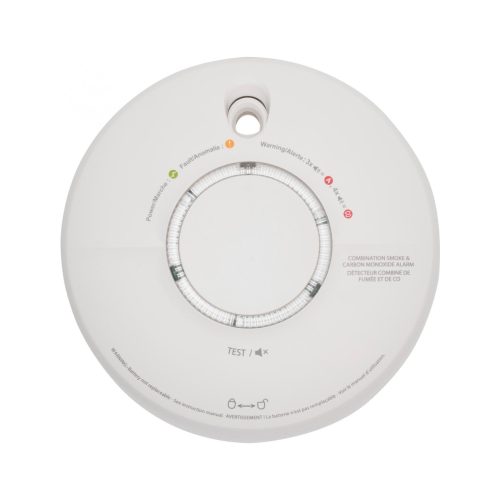 SOMOGYI ELEKTRONIC - SCB10-INT - FireAngel szén-monoxid vészjelző és füstérzékelő, CO