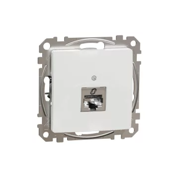 SCHNEIDER SDD111461S - SEDNA 1xRJ45 Cat6 STP aljzat, fehér