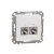 SCHNEIDER SDD111462S - SEDNA 2xRJ45 Cat6 STP aljzat, fehér