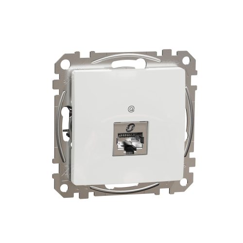 SCHNEIDER SDD111466S - SEDNA 1xRJ45 Cat6A STP aljzat, fehér